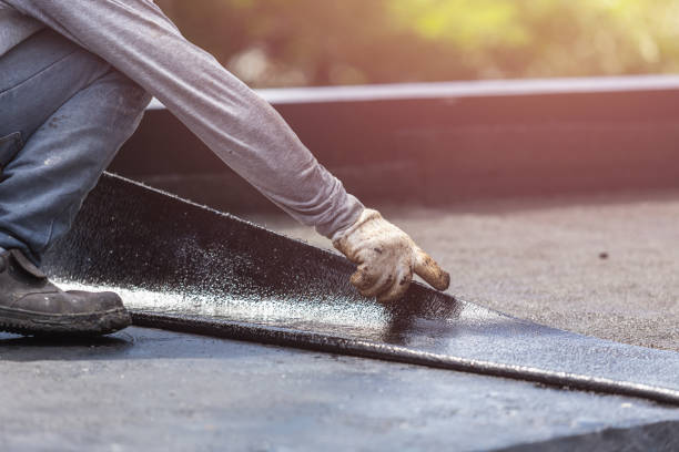 Professional Emergency Waterproofing technician working in Clinton Township, MI